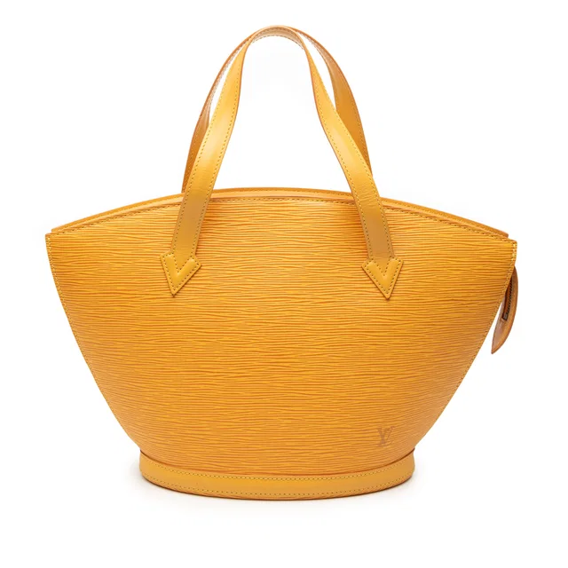 Yellow Louis Vuitton Epi Saint Jacques PM Short Strap Handbag in Yellow Leather from Designer Revival