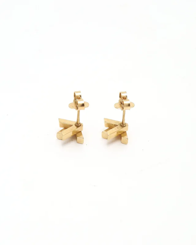 Louis Vuitton GO-14 Earrings from A Retro Tale, photo 3 of 3