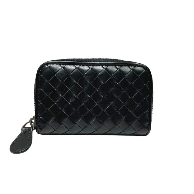 Bottega Veneta Leather Coin Case in Leather from LuxUness