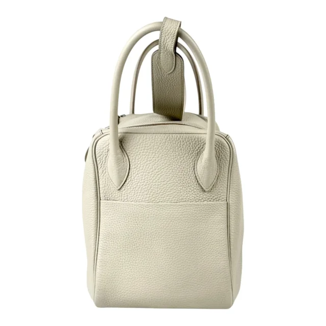 Hermès Lindy 34cm Bag in Beton Togo with PHW in Togo leather from Luxury Promise, photo 4 of 7
