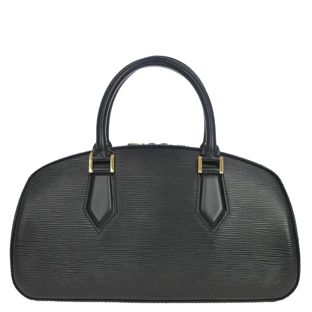 Louis Vuitton Black Epi Jasmin Handbag M52082 in Black Leather from AMORE Vintage Tokyo