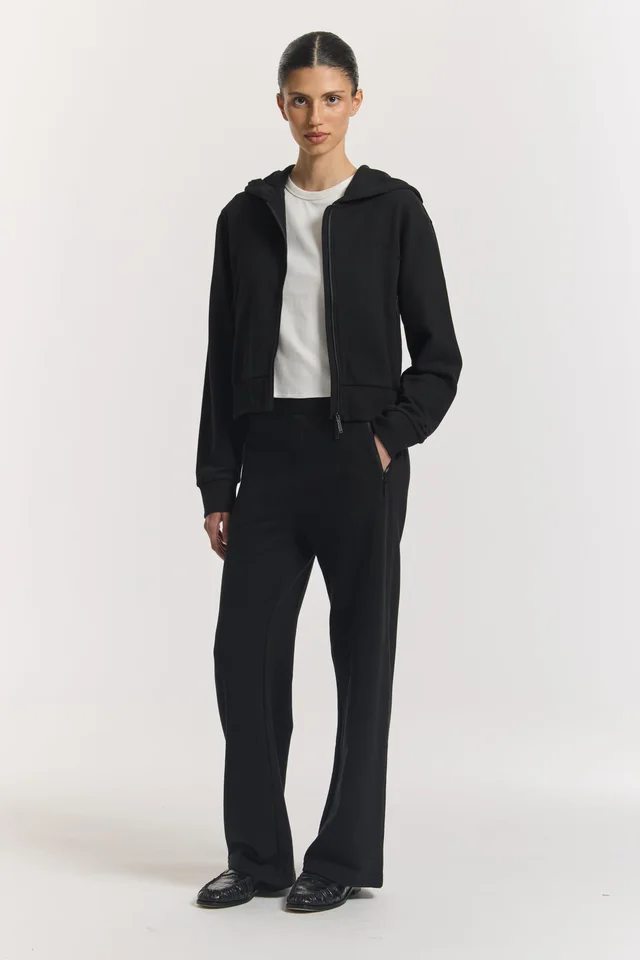 VIKTORIA & WOODS Newhaven Hoodie in Black from Viktoria & Woods, photo 1 of 1