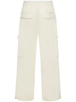 Dion Lee Wide-leg trousers with pockets in 75% Organic Cotton, 25% Nylon, photo 5 of 5 from LUISAVIAROMA