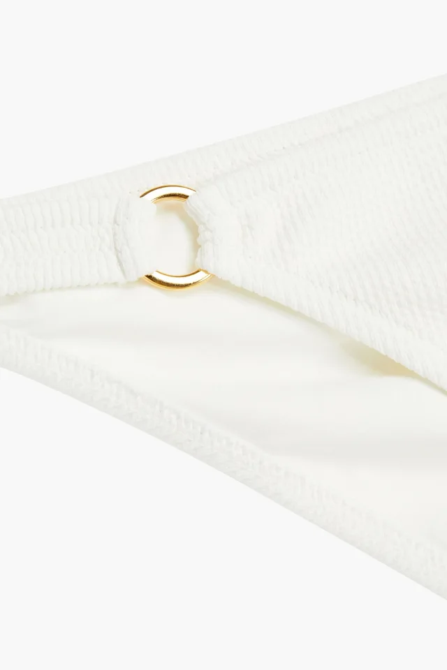 Melissa Odabash Bari Embellished Ribbed Bikini Briefs, photo 4 of 4 from THE OUTNET