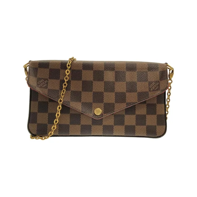 Louis Vuitton Damier Pochette Felicie Shoulder Bag in Coated canvas from The Reluxe