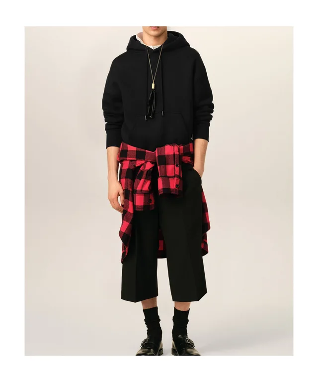 Ami Paris Black cotton hoodie with embossed Ami de Coeur, photo 4 of 6 from SENSER