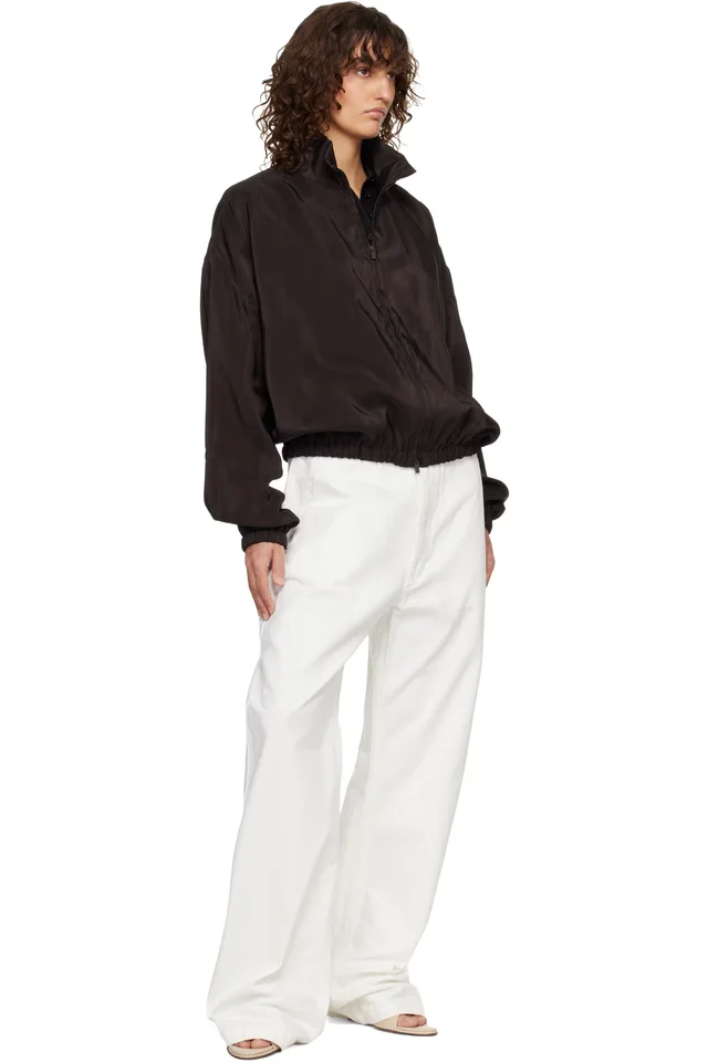 Fear of God White Utility Trousers, photo 4 of 4 from SSENSE