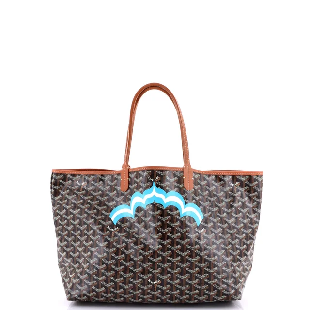 Goyard Pm Saint Louis Tote Printed Coated Canvas in brown|red Coated canvas from Poshmark, photo 1 of 1