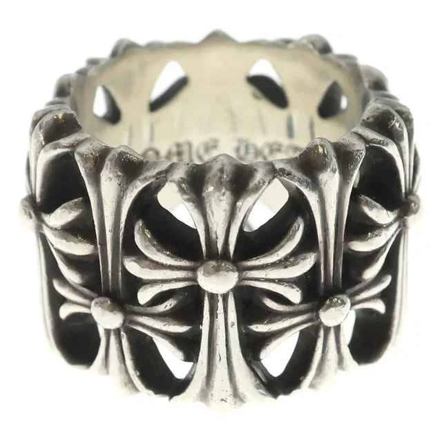 Chrome Hearts Cemetery Black Sling Silver in Black from The Reluxe