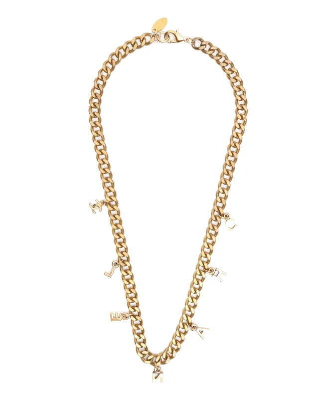 Chanel Coco Mark Charm Necklace from A Retro Tale, photo 2 of 3