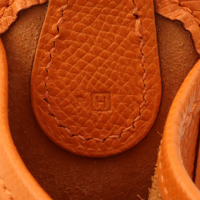 Hermès 2004 Vespa TPM Orange in Orange Epsom leather from VINTAGE QOO TOKYO, photo 7 of 14