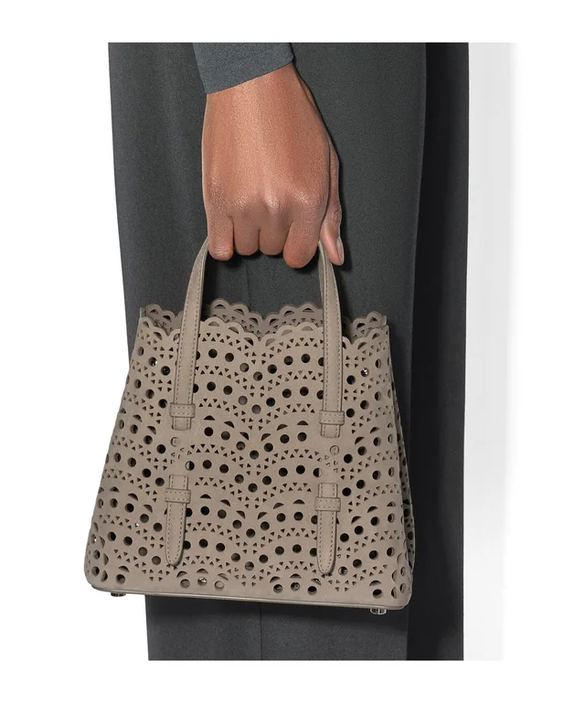 Alaïa Mina 20 Cut-Out Top Handle Bag, photo 4 of 5 from SENSER