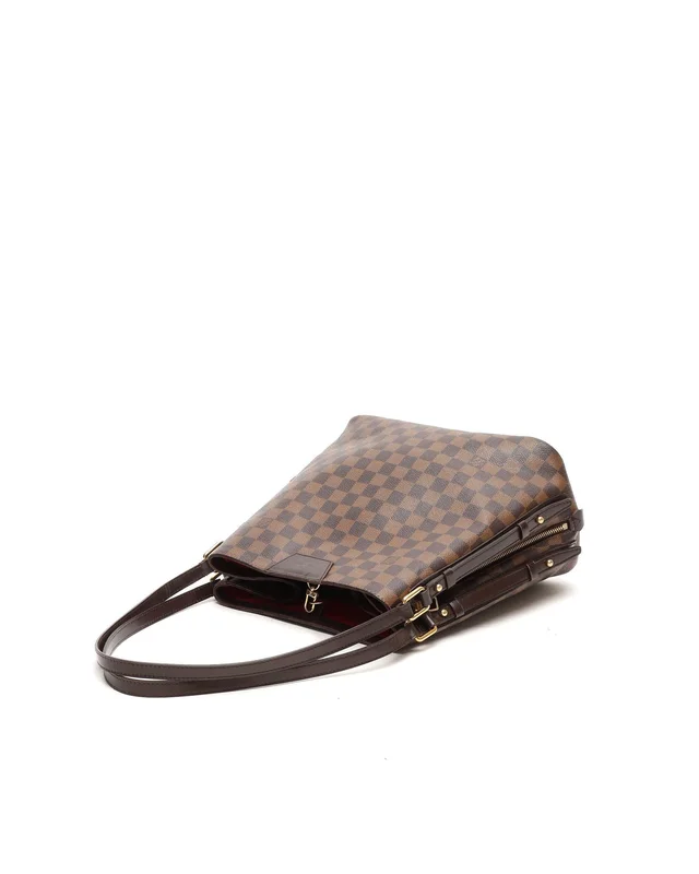 Louis Vuitton Damier Ebene Cabas Rivington Tote Bag in Brown Coated canvas from A Retro Tale, photo 4 of 10