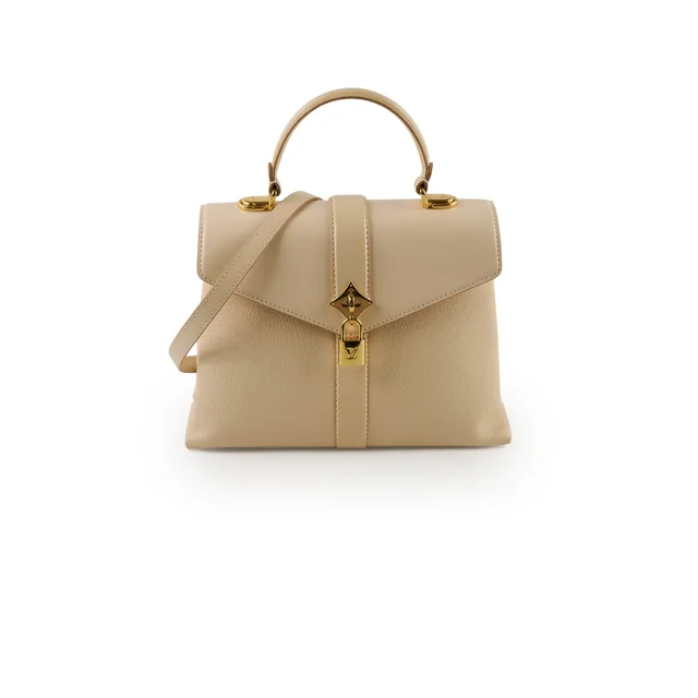 Louis Vuitton Rose Des Vents PM Beige in Beige Caviar leather from The Purse Affair