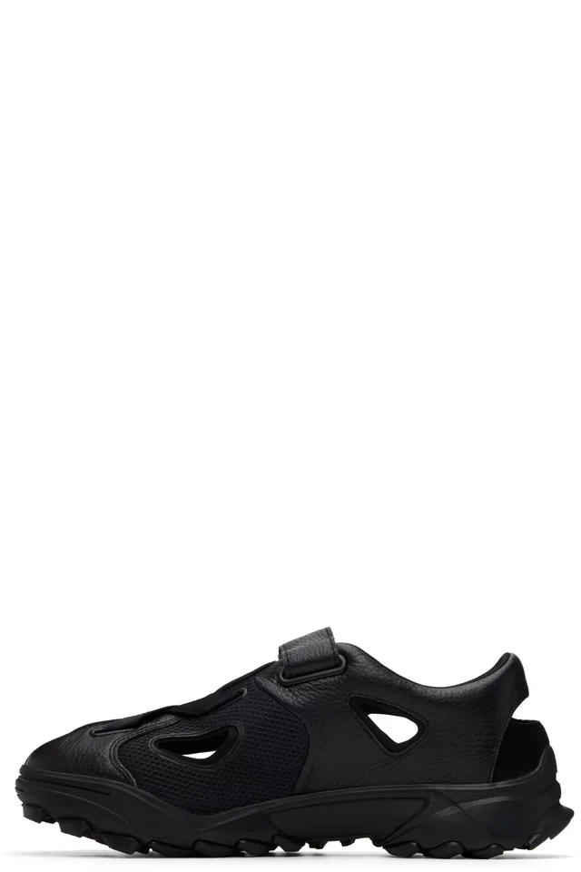 Y-3 Black GSG9 Sandals, photo 3 of 5 from SSENSE
