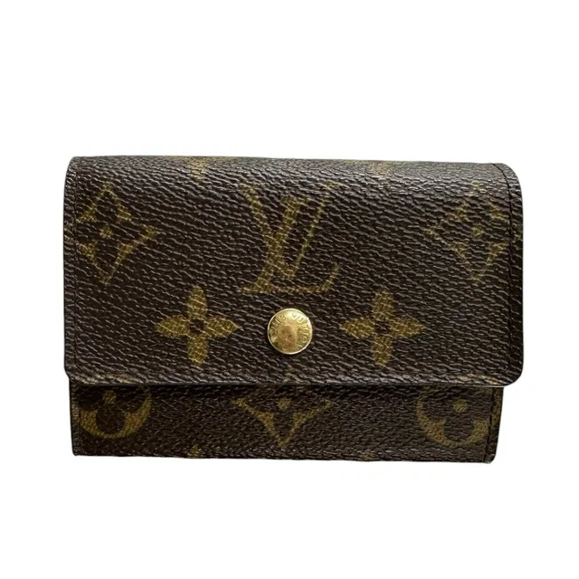 Louis Vuitton Monogram Porte-Monnaie Pla Brown in Brown from The Reluxe