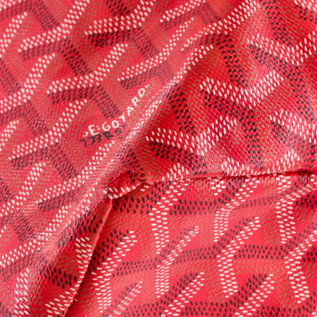 Goyard Saint Louis Reversible Tote Coated Canvas and Printed Canvas PM in red Coated canvas from Rebag, photo 7 of 9