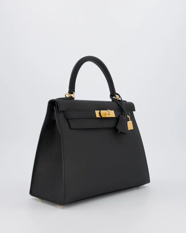 Hermès Kelly 28 Sellier Bag in Black Epsom leather from Sellier, photo 4 of 23