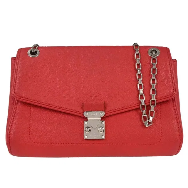 Louis Vuitton Saint Germain Monogram Empreinte Leather Pink Bag in Pink Leather from HEWI