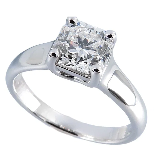 Tiffany & Co. Lucida Ring Platinum Diamond from The Reluxe