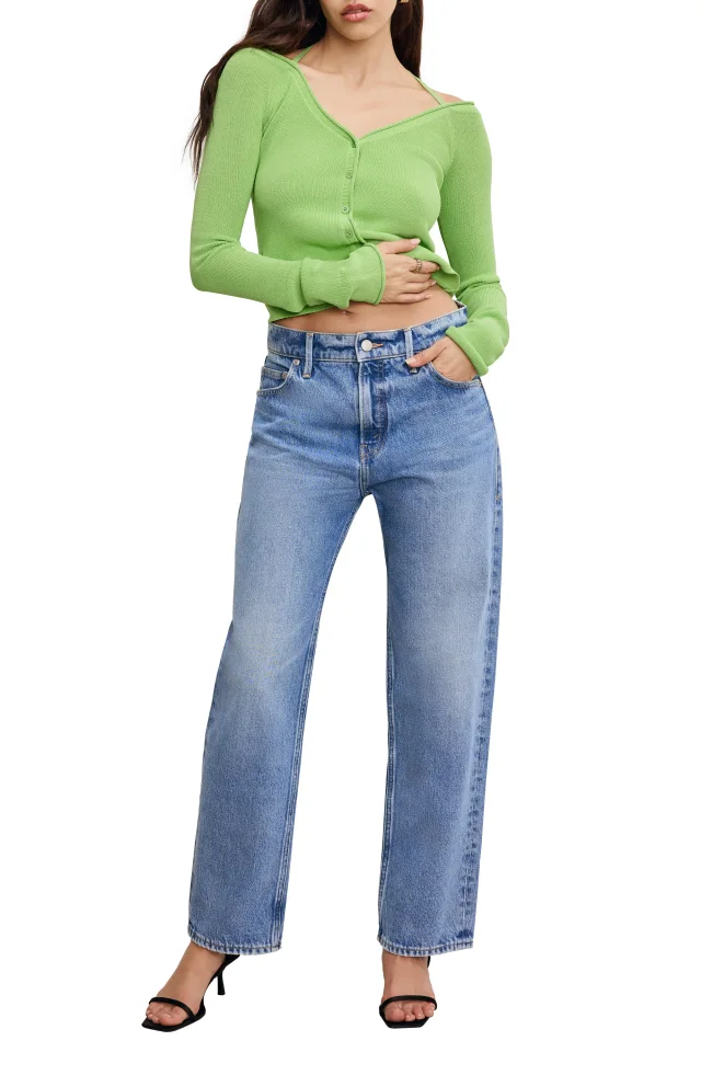Good American Good Standard Straight Leg Jeans, photo 5 of 5 from Nordstrom Rack