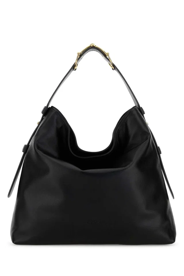 Gucci Shoulder Bag — Black in Black Leather from HEWI