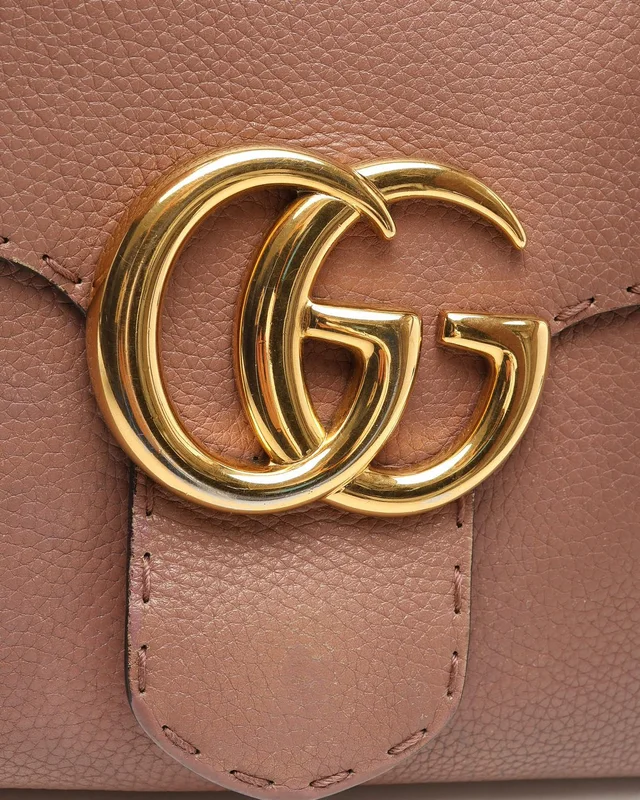 Gucci Marmont Small Top Handle Bag in Caviar leather from A Retro Tale, photo 6 of 8