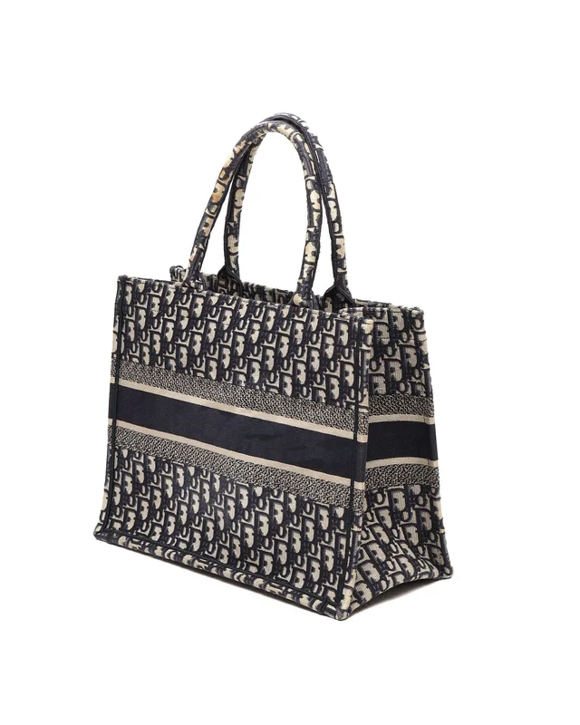 Dior Medium Oblique Book Tote Bag in Canvas from A Retro Tale, photo 3 of 10