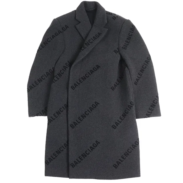 Balenciaga SHIFTED COAT Cashmere Coat in Cashmere from LuxUness