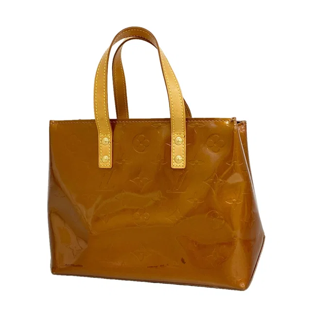 Louis Vuitton Handbag Vernis Reade PM Blanc in White from The Reluxe