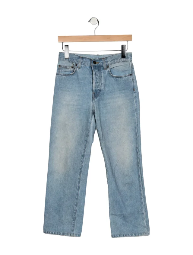 The Row jeans in blue from The RealReal