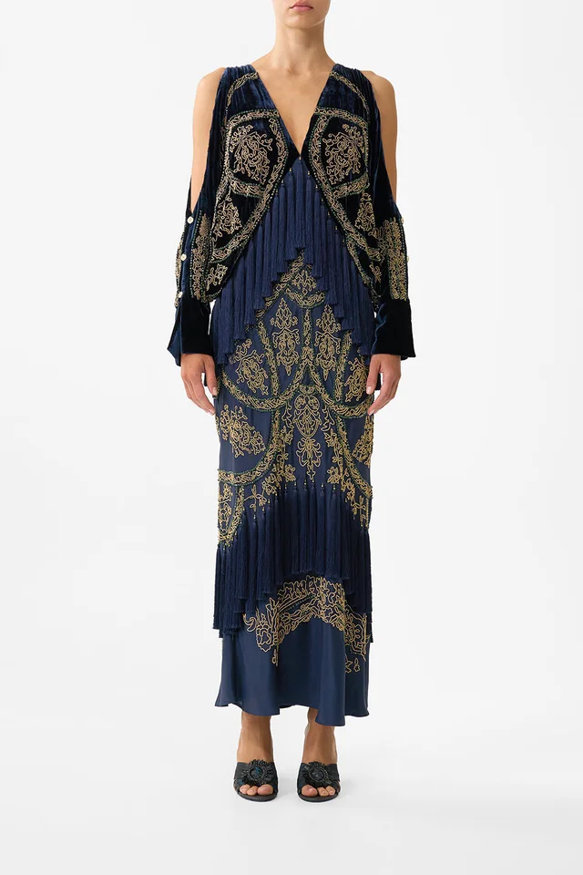 Camilla eBoutique PLUNGE NECK DRAPED SHOULDER DRESS THE IMPERIAL GATE from CAMILLA, photo 1 of 1