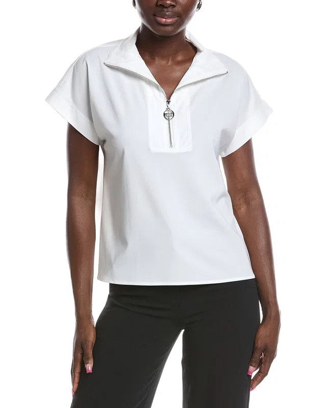 Joseph Ribkoff Quarter Zip Blouse, image 1 of 1 from Gilt
