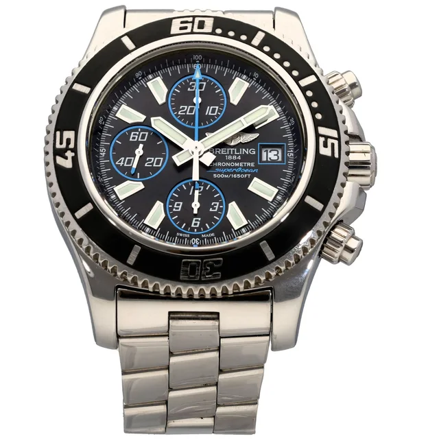 Breitling Superocean A13341 44mm Stainless Steel Watch from H&T