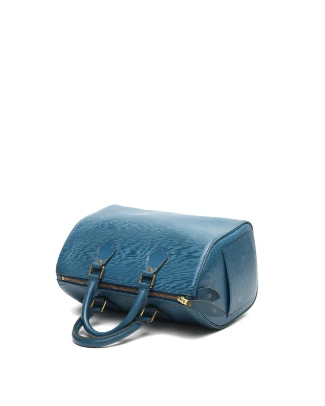 Louis Vuitton Epi Speedy 25 Bag in Leather from A Retro Tale, photo 4 of 9