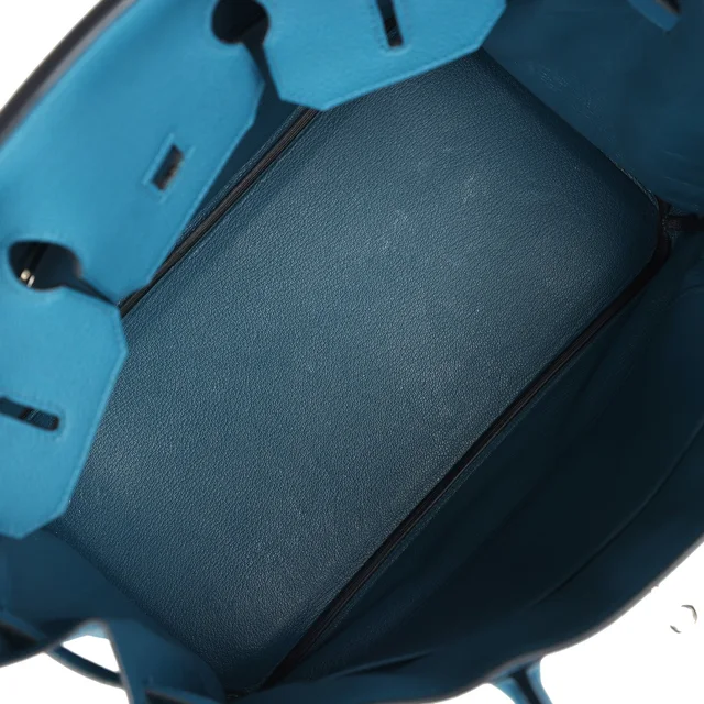 Hermès Birkin 35 Cobalt Togo Palladium Hardware in Togo leather from Madison Avenue Couture, photo 8 of 9