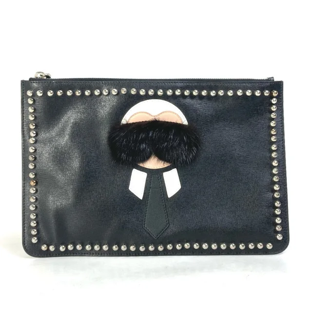 Fendi Clutch handbags in Leather from The Brand Collector