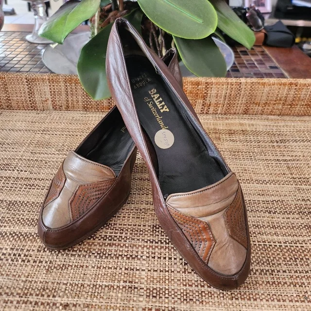 Bally Of Switzerland Abdula Shoes Size 5 in brown|red from Poshmark
