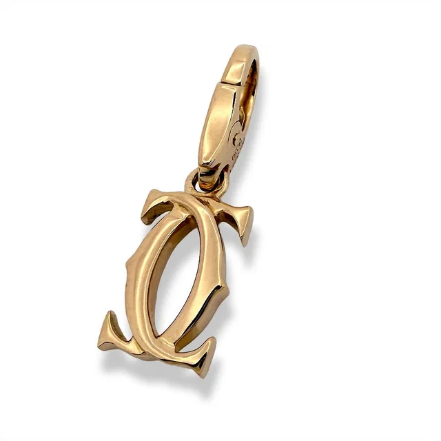 Cartier Logo Charm Pen Top Pendant from The Reluxe