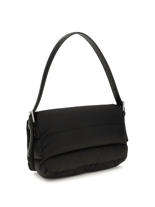 Moncler Caradoc Shoulder Bag — Black Polyamide in Black Nylon from HEWI