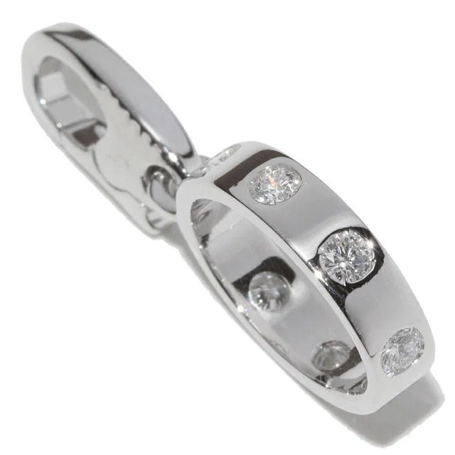 Cartier K18WG Baby Love Charm Pendant Full Diamond from LuxUness