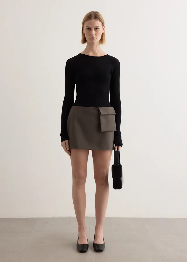 Utility Pocket Mini Skirt