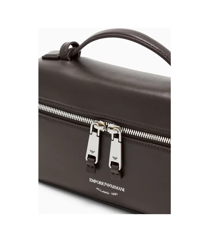 Emporio Armani logo-print zip-around shoulder bag, photo 2 of 2 from SENSER