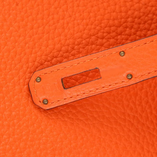 Hermès Birkin handbag, 30 cm in Orange Togo leather from Collector Square, photo 6 of 6