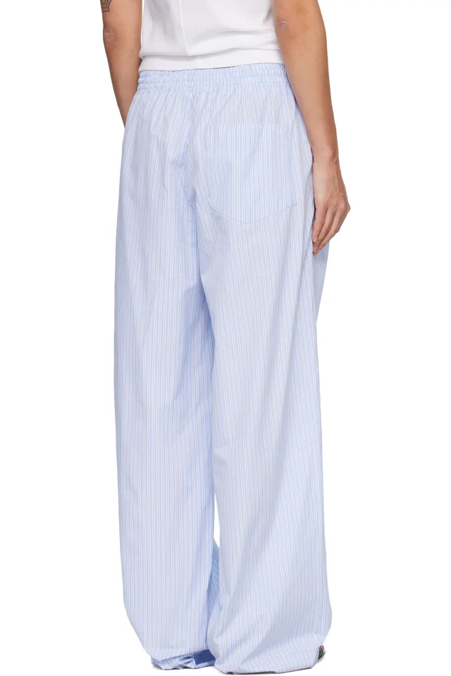 A.P.C. Blue Louise Trousers, photo 3 of 4 from SSENSE