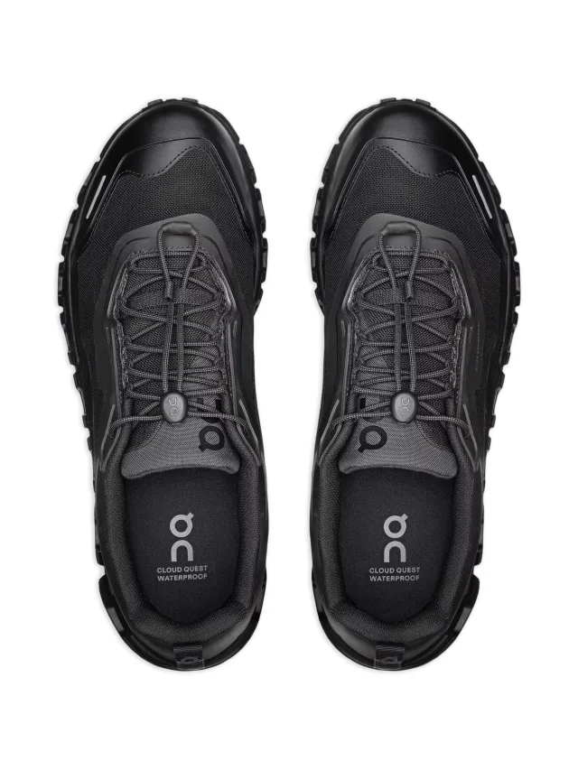 On Cloud 6 Geo waterproof sneakers in Black, photo 4 of 6 from FARFETCH