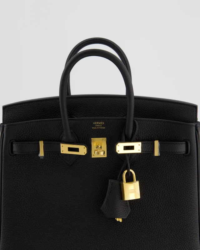 Hermès Birkin 25 Retourne Bag in Black Togo leather from Sellier, photo 15 of 23