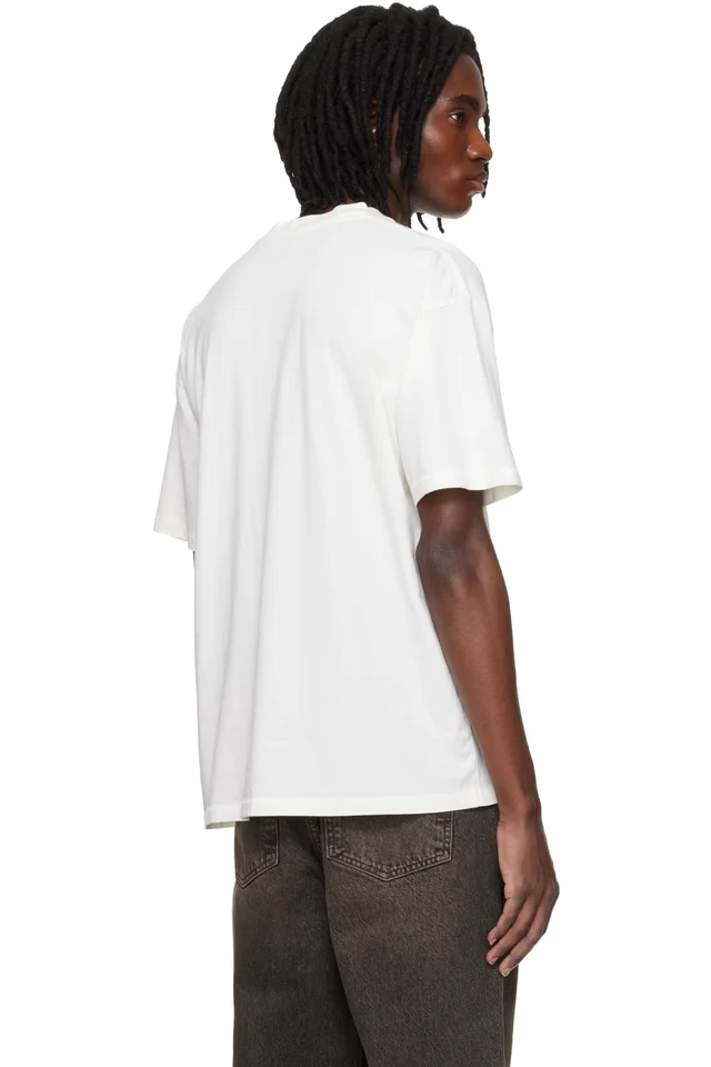 Represent Off-White Western Initial T-shirt, photo 3 of 4 from SSENSE