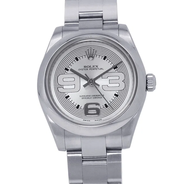 Rolex Oyster Perpetual W31mm Stainless Steel Silver Dial177200 in Silver from GALLERY RARE