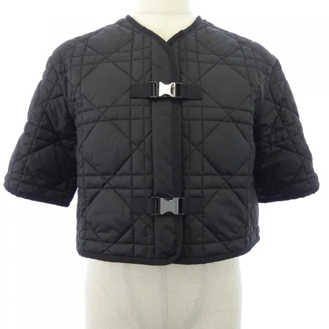 Dior Macro Cannage Quilted Collarless Jacket from The Reluxe